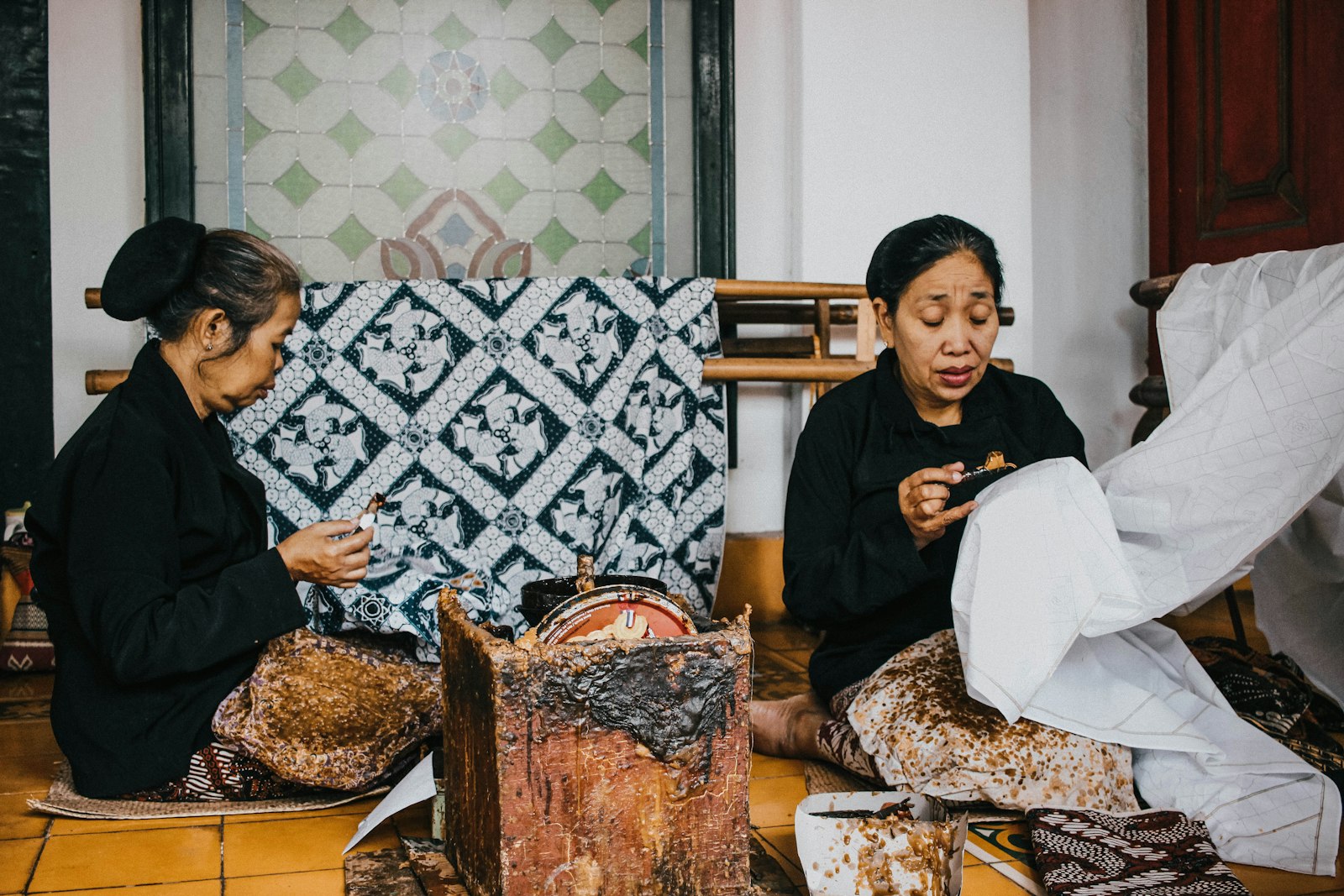 Women weaving a greener economy